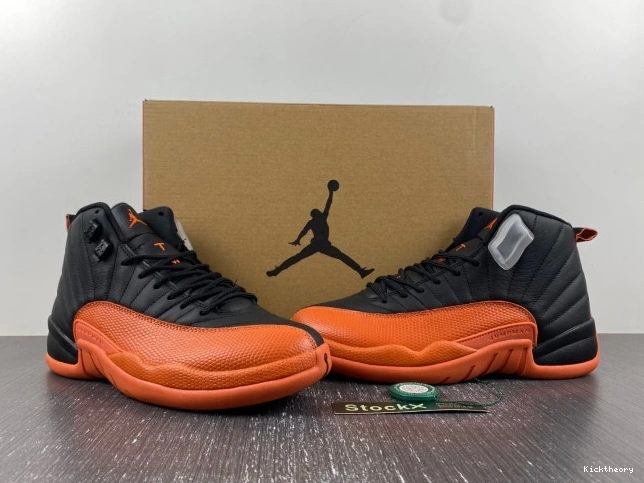 Kicktheory WMNS Jordan 12 Brilliant Orange FD9101-081 Air 0817